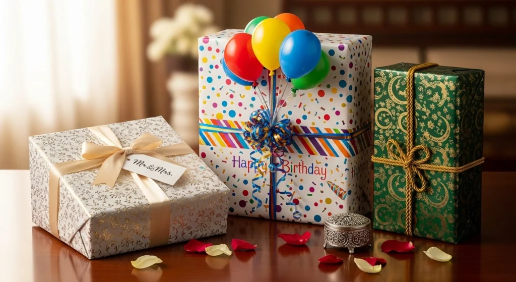 Seasonal Gift Wrapping and Presentation Tips – Unique wrapping ideas for Eid, Christmas, or Birthday gifts at MyGift.pk.