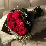 Luxury Gift Box in Pakistan with Fresh Red Roses